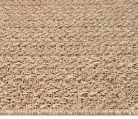 Tapete ZIZUR 80x200 cm aspeto de juta interior e exterior
