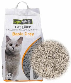 Areia para Gato com Fragrância de Pó para Bebé Bentonite 20L