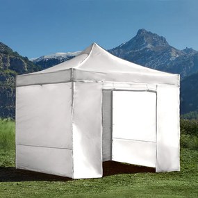 Tenda Jardim Para Festas, Feiras, Eventos 2x2 Line (Kit Completo) Branco