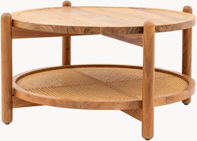 Mesa de centro em madeira de acácia Cannes