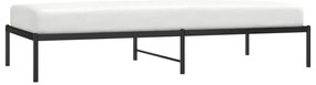 Estrutura de cama 90x200 cm metal preto