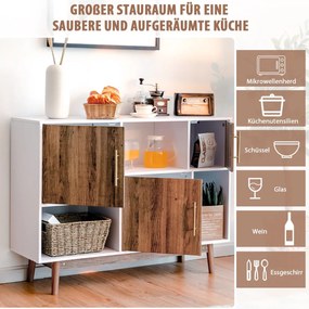 Cômoda moderna com 3 gavetas e grande capacidade de armazenamento, puxador embutido - cinza