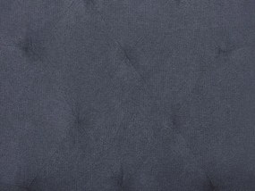 Poltrona de baloiço em tecido cinzento TRONDHEIM II Beliani
