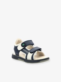 Agora -25%: Sandálias em pele, KickGalacxo 927710-30-103 da KICKERS®, para criança marinho