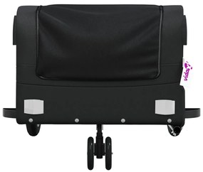 Reboque para bicicleta 30 kg ferro preto
