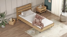 Estrado de Cama Individual ON13 – Nogueira – 108,5x86x205,6 cm