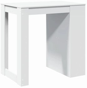 Mesa de bar 102x70x103,5 cm derivados de madeira branco