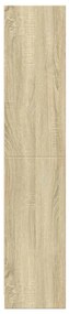 Estante 57x28,5x141 cm derivados de madeira carvalho sonoma