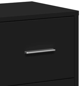 Aparadores 2 pcs 60x31x84 cm derivados de madeira preto