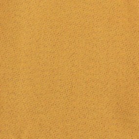 Cortina opaca aspeto de linho com ilhós 290x245 cm amarelo