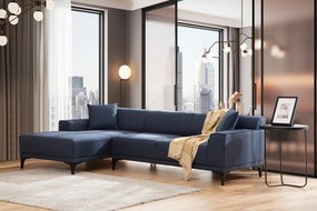Sofá de Canto Petra – Azul – 145 x 250 cm
