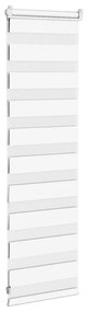 Cortina de zebra 40x100 cm largura do tecido 35,9 cm poliéster