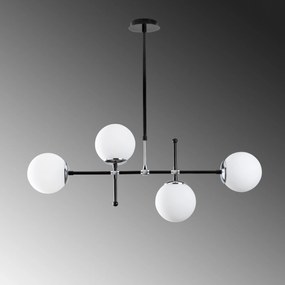 Chandelier My Legend – Preto e Branco – 90 x 15 cm