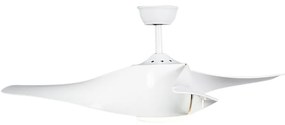Ventilador de teto branco com LED com controle remoto - Sirocco 50 Moderno
