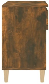 Sapateira 70x36x60 cm derivados de madeira carvalho fumado