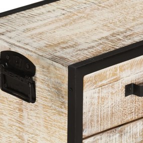 Móvel de TV 110x30x41 cm madeira de acácia maciça