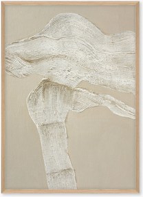 Quadro em tela pintado à mão emoldurado Shape 1
