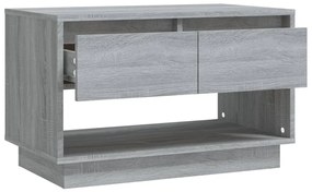 Móvel de TV 70x41x44 cm derivados de madeira cinzento sonoma