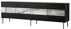 Móvel TV Leon – Dourado Fumado – 180x59x35 cm