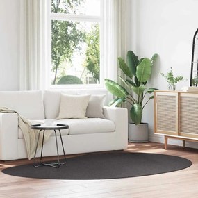 vidaXL Tapete Cinzento-escuro 160 x 230 cm Algodão
