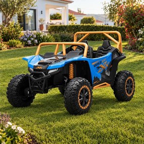 Buggy elétrico para crianças Arctic CAT XXL 4x4 24V,dois lugares, rodas EVA macias, motores potentes, bateria de lítio, suspensão traseira, bancos em