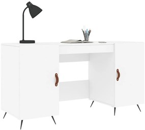 Secretária 140x50x75 cm derivados de madeira branco