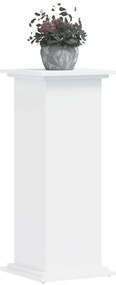 Suporte para plantas 33x33x80 cm derivados de madeira branco