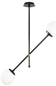 Chandelier Best – Preto e Branco – 80 x 15 cm