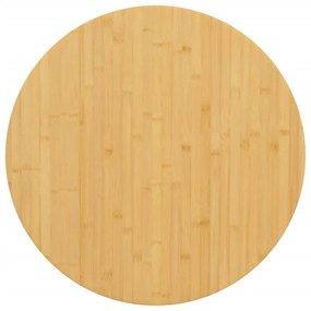 Tampo de mesa Ø60x2,5 cm bambu