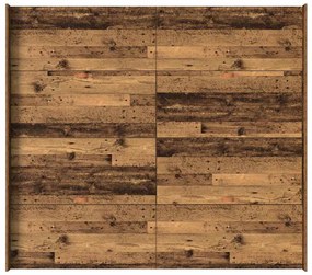 Estrado de cama com arrumação Madeira antiga 200 x 200 cm