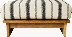 Banco de jardim em madeira de teca Chalkstripe