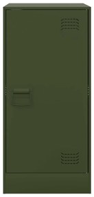 Aparador 34,5x39x73 cm aço verde azeitona