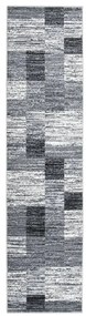 vidaXL Passadeira 60x200 cm polipropileno cinzento