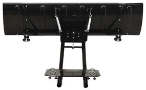 Limpa-neves para ATV 150x38 cm preto