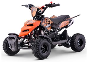Mini moto 4 gasolina para crianças 49cc Raptor R4 Laranja