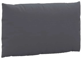 Almofadões de paletes 2 pcs tecido oxford antracite