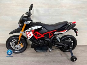 Moto criança eletrica Aprilia Dorsoduro 900 12V Vermelha