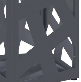 Suporte para Guarda-chuva Antracite Metal Médio Durável