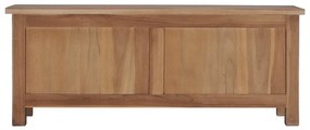 Móvel de TV 90x30x35 cm madeira de teca maciça