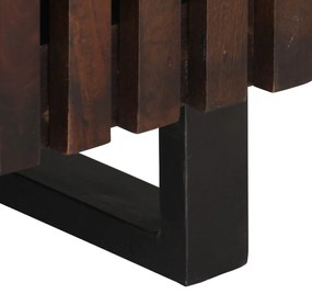 Mesa de centro 100x55x40cm madeira de mangueira maciça castanho