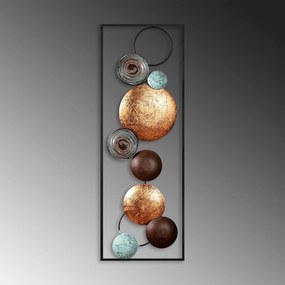 Acessório Decorativo de Parede Texturizado – Multicolor – 32x90x4 cm