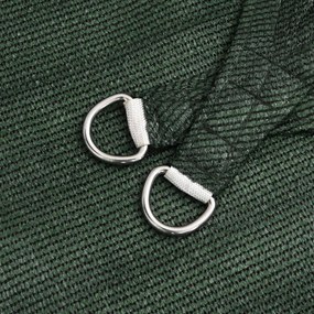 Para-sol estilo vela 160 g/m² 3,5x4,5 m PEAD verde-claro
