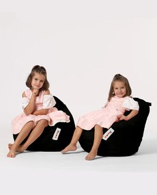 Pufe de Jardim Premium Kids – Preto – 60x60x25 cm | Tribo Home