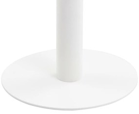 Mesa bistrô 40 cm MDF castanho-claro