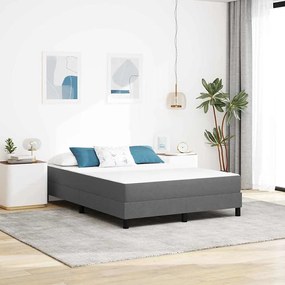 Colchão de Molas Pocket vidaXL Cinza Claro Médio 140x200x20 cm em Teci