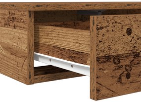 Caixas de Cama vidaXL Madeira Velha 90x36,5x16,5 cm Madeira de Engenha