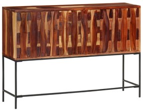 Aparador 110x28x76 cm madeira de acácia maciça