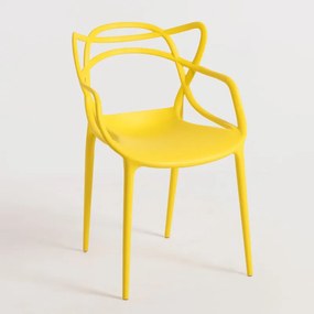 Cadeira Cozinha, Jantar ou jardim Power Amarelo