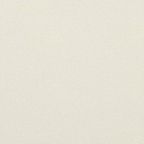 Almofadas de assento de jardim 2 pcs 45x45x2 cm cor creme