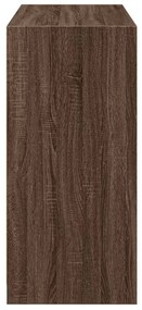 Roupeiro 77x48x102 cm derivados de madeira carvalho castanho